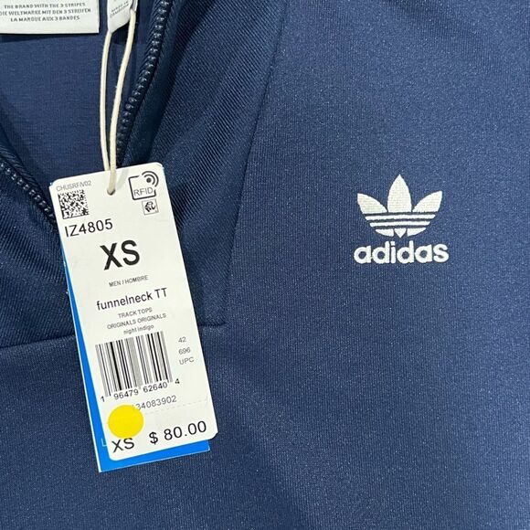 Adidas Men's Adicolor Funnel Neck Track Jacket - Picture 2 of 5